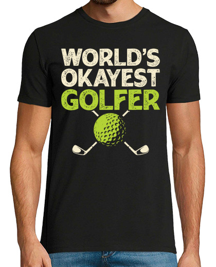 Image of World Okayest Golfer Humor Dad Golf