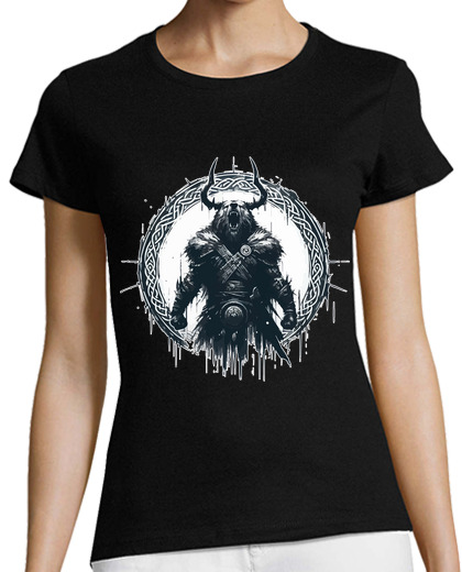 Image of Viking Warrior Bear Celtic Knotwork