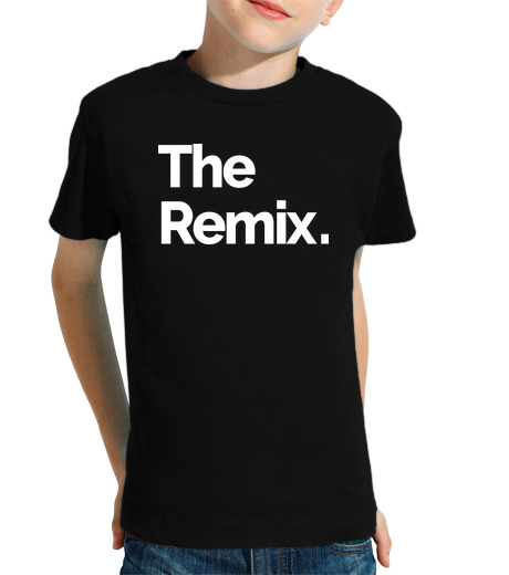 T-shirt bambino manica corta The Remix.