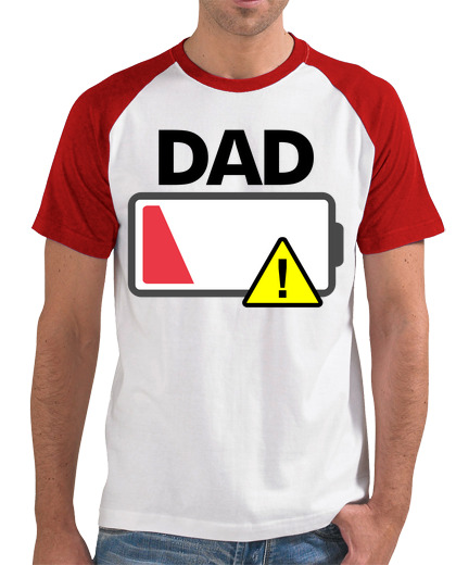 Image of dad alert low battery