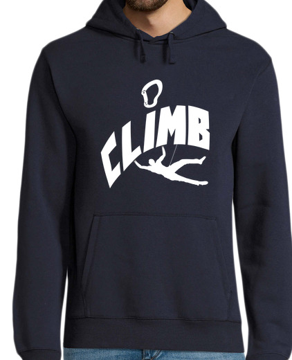 Sweat-shirt À Capuche Pour Homme Climb