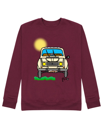 Sweat Unisexe renault 4 canettes