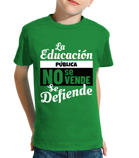 Tee Shirt Pour Enfant Manche Courte l39éducation publique n39est pas à vend