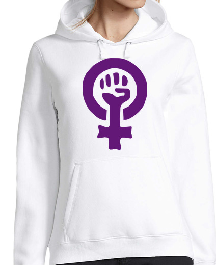 Sweat-shirt À Capuche Pour Femme sweat féminisme