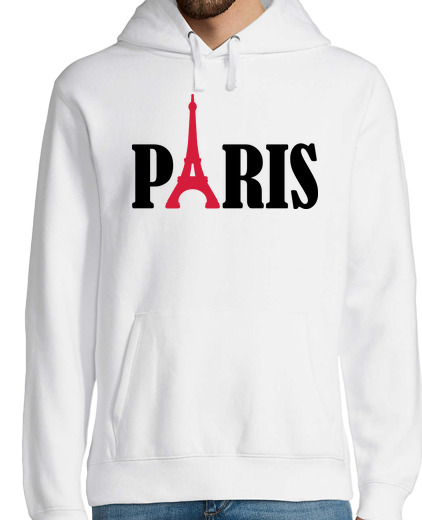 Sweat-shirt À Capuche Pour Homme tour eiffel paris