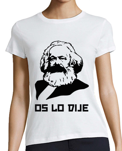 Image of I told you - karl marx