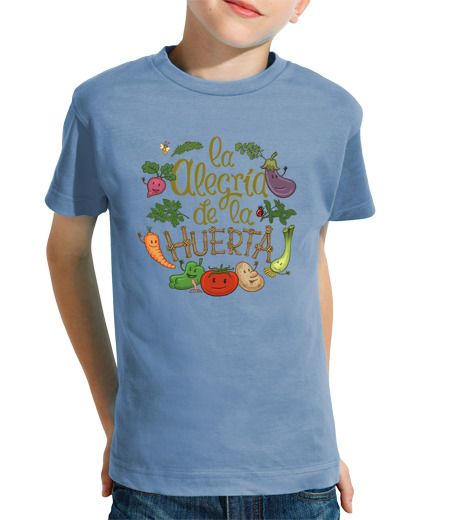 Tee Shirt Pour Enfant Manche Courte la joie du jardin