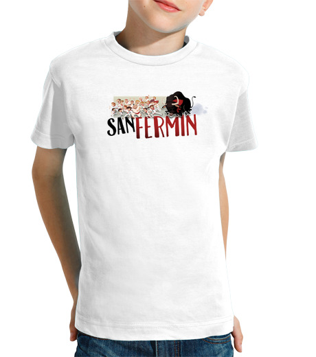 T-shirt bambino manica corta Sanfermines