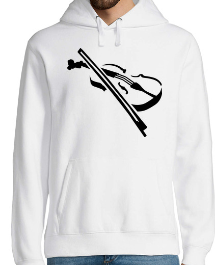 Sweat-shirt À Capuche Pour Homme violon violon