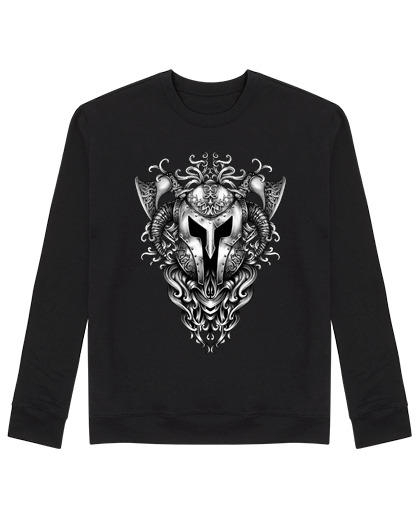 Sweat Unisexe l'armure de viking