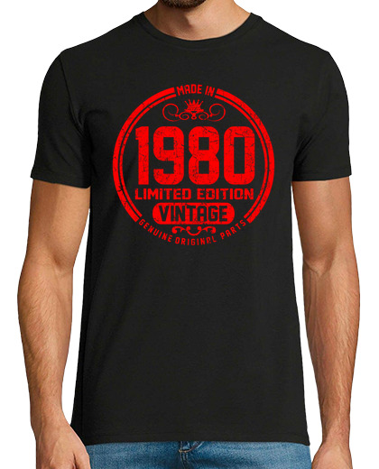 Image of made in 1980 limited edition vintage