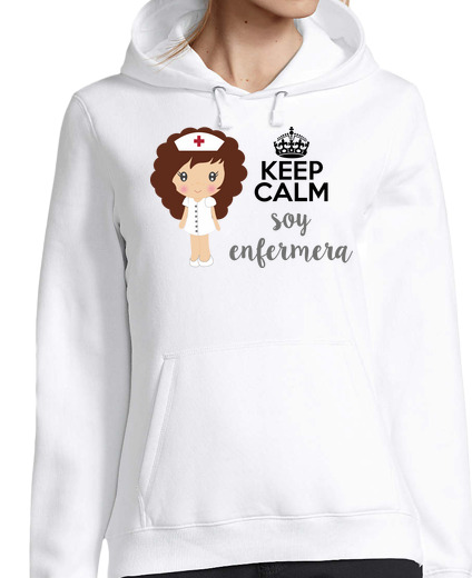 Sweat-shirt À Capuche Pour Femme Je suis infirmière