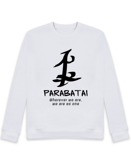 Sweat Unisexe shadowhunters: rune parabatai (noir)