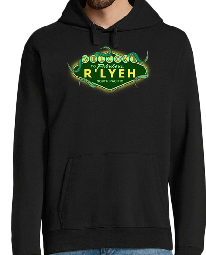 Sudadera Con Capucha Para Hombre Viva R'Lyeh laTostadora