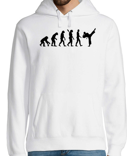 Sweat-shirt À Capuche Pour Homme evolution karate kickboxing