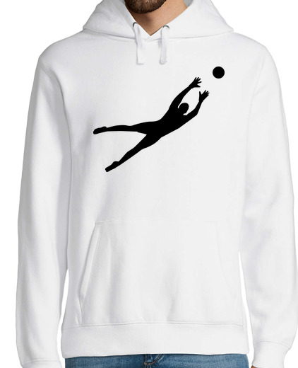 Sweat-shirt À Capuche Pour Homme gardien de but de football