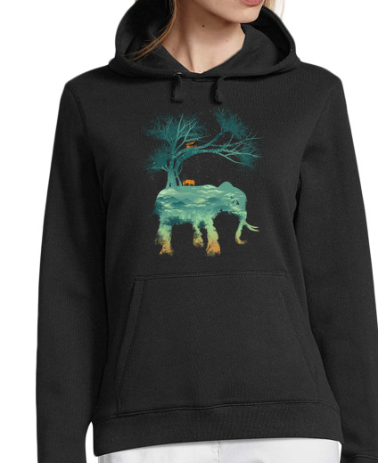 Sweat-shirt À Capuche Pour Femme l39arbre de la vie