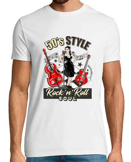Image of t-shirt 1950s rockabilly pinup retro