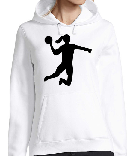 Sweat-shirt À Capuche Pour Femme fille de handball