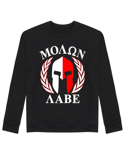 Sweat Unisexe T-shirt molon labe mod26