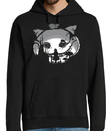 Sweat-shirt À Capuche Pour Homme cheshire fou