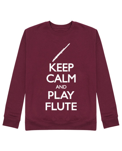 Sweat Unisexe keep calm and flûte