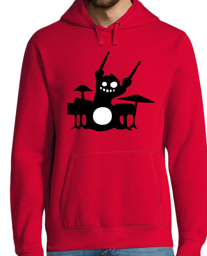 Sweat-shirt À Capuche Pour Homme drum