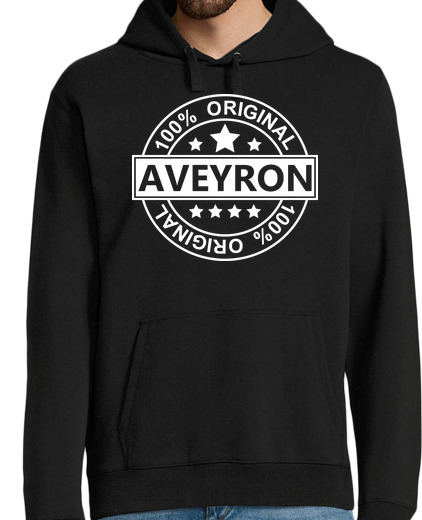 Sweat-shirt À Capuche Pour Homme 12 Aveyron