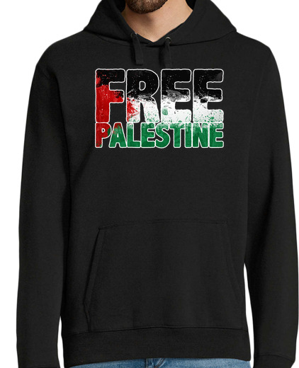 Sweat-shirt À Capuche Pour Homme palestine libre