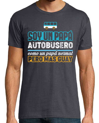 Image of bus dad , fathers day