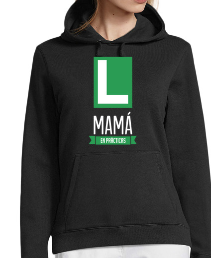 Sweat-shirt À Capuche Pour Femme maman en pratique