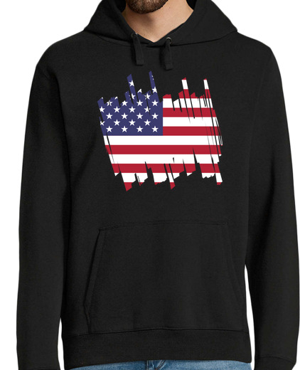 Sweat-shirt À Capuche Pour Homme b and ont été les États-Unis usa