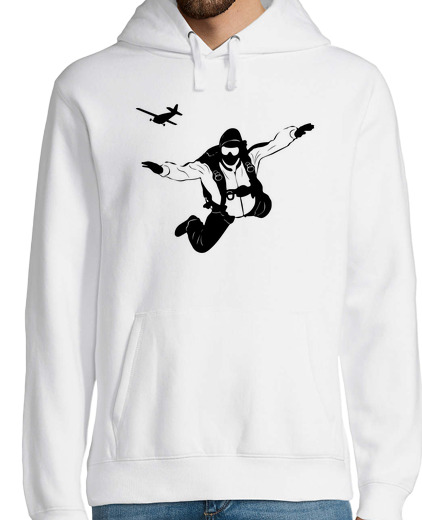 Sweat-shirt À Capuche Pour Homme parachutiste mod6