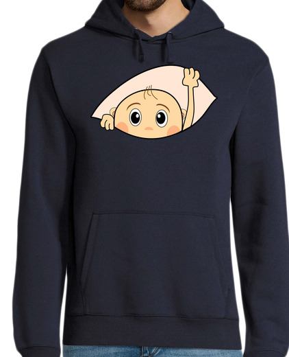 Sweat-shirt À Capuche Pour Homme grossesse