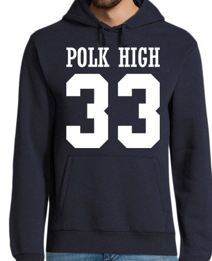 Sweat-shirt À Capuche Pour Homme polk haut 33 (al bundy)