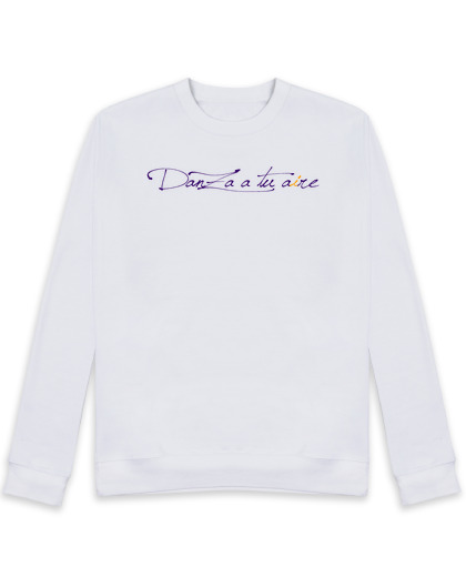 Sweat Unisexe Homme, sweat, blanc