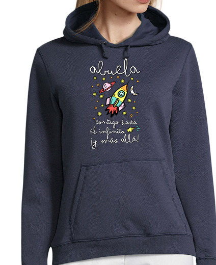 Sweat-shirt À Capuche Pour Femme Grand - mère vous à l39 infini et plus