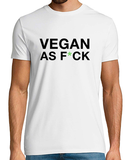 Tee Shirt Homme Manche Courte vegan comme fuck