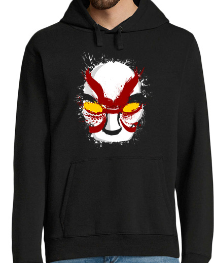 Sweat-shirt À Capuche Pour Homme yokai splatt art