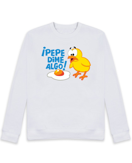 Sweat Unisexe Pepe me dit quelque chose! - poussin et