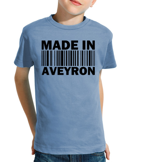 Tee Shirt Pour Enfant Manche Courte 12 Made in Aveyron