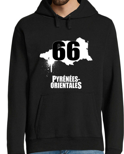 Sweat-shirt À Capuche Pour Homme 66 Pyrénées-Orientales