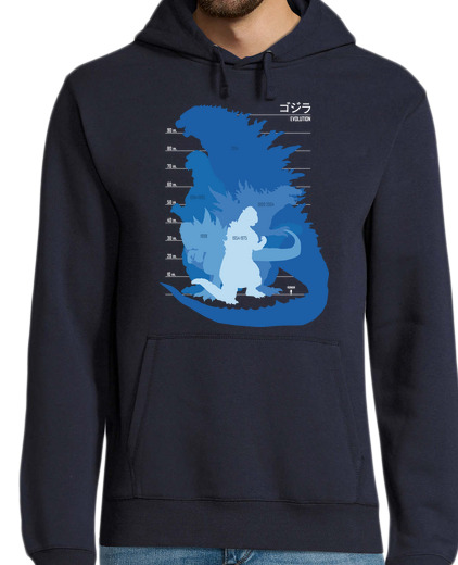 Sweat-shirt À Capuche Pour Homme kai bleu