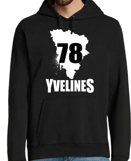 Sweat-shirt À Capuche Pour Homme 78 Yvelines