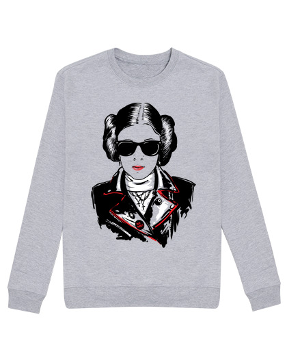 Sweat Unisexe sweat-shirt lourd de princesse leia