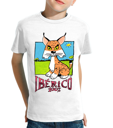 Tee Shirt Pour Enfant Manche Courte iberico