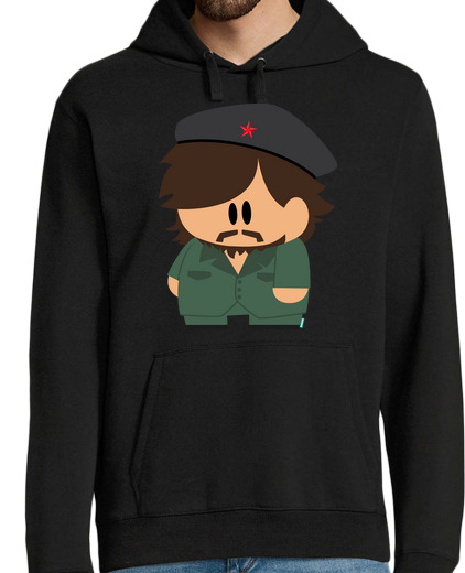 Sweat-shirt À Capuche Pour Homme bulle che guevara