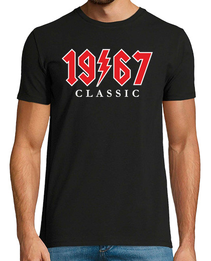 Image of born in 1967 classic acdc 57 years gift 57th birthday heavy metal