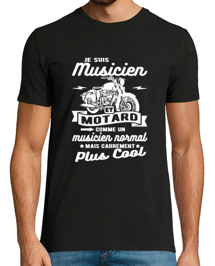 Image of musician and biker humor