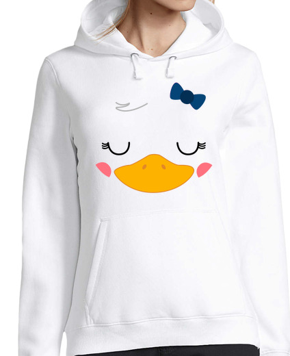 Sweat-shirt À Capuche Pour Femme canard fille